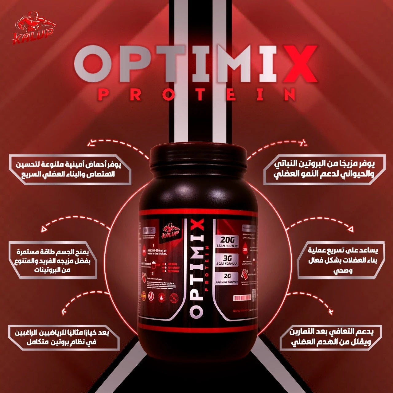 Optimix watermelon 🍉 - يشمل الضمان