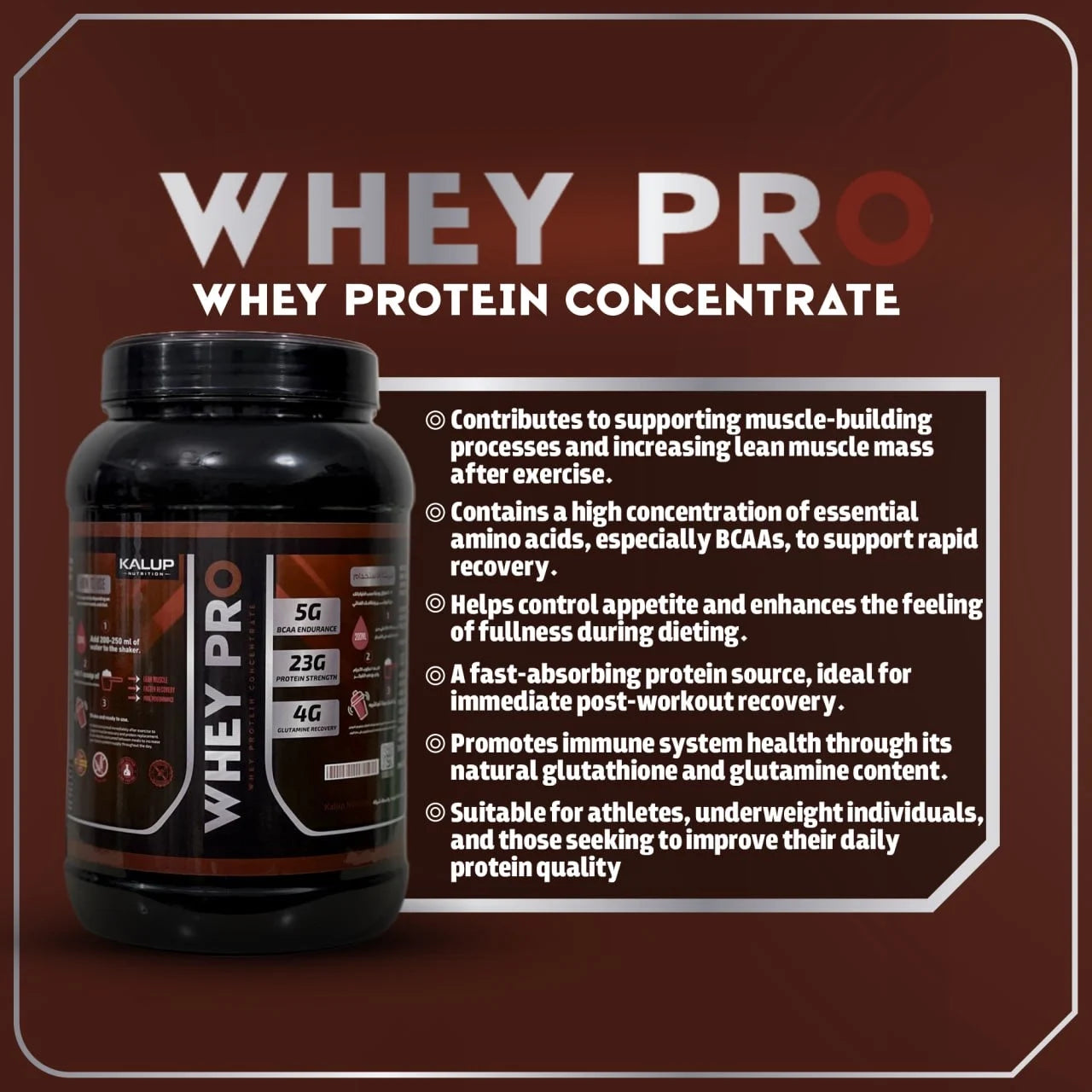 Whey pro- 30 serv