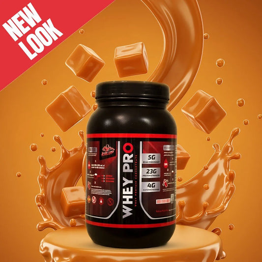 Whey pro Caramel 🍮 - يشمل الضمان