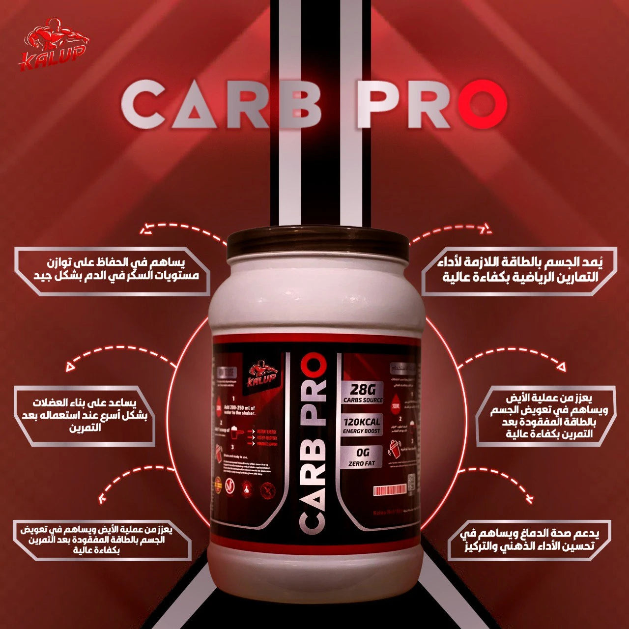 Carb Maltodextrin 98% lemon  - يشمل الضمان mint 🍋