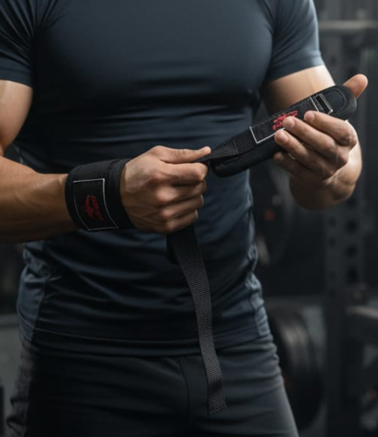 Waterproof Weight Lifting Strap with Satin Band
