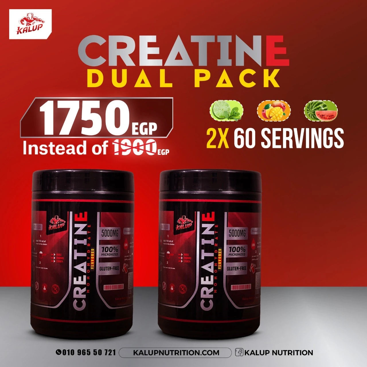 Creatine Dual Pack