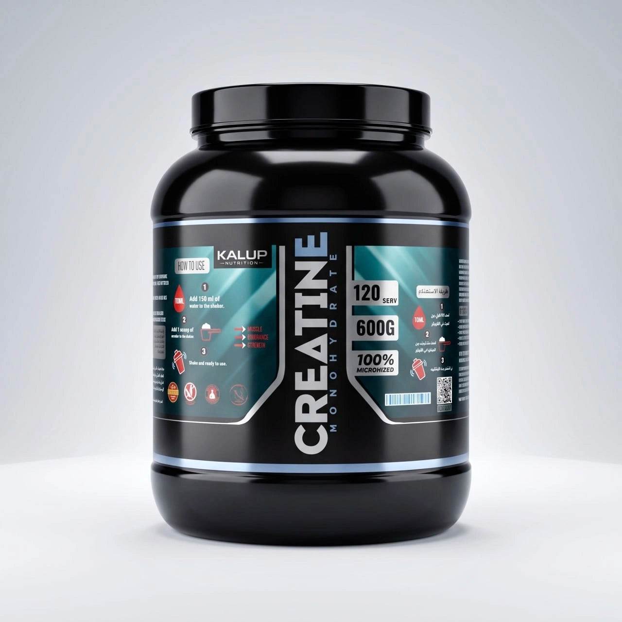 120 serv creatine monohydrate - 5g